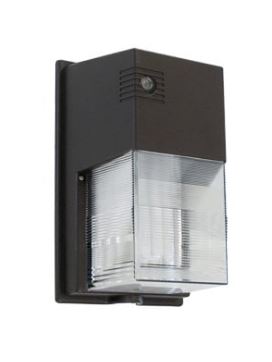 Utopia MWP1-12LED-50-UNV-BZ-PC120 20 watt LED Tall Wallpack Fixture, 11in. x 6-7/8in. x 5-1/4in., 5000K, 1500 lumens, 50,000hr life, 120-277 volt, Bronze Finish, Photocell. *Discontinued*
