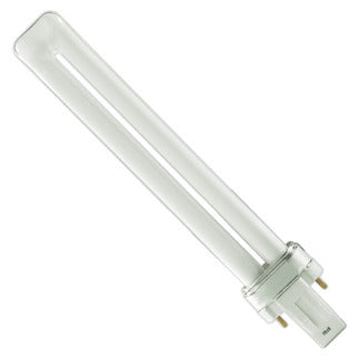 Sylvania 21134 CF13DS/841 13 watt Single-Tube Compact Fluorescent Lamp, 2-Pin (GX23) base, 4100K, 800 lumens, 10,000hr life