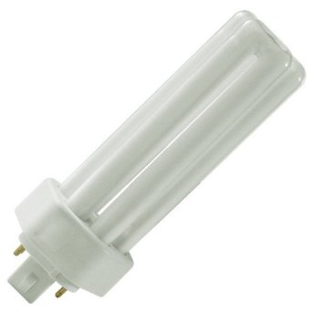 Plusrite 4043 PL32W/3U/4P/835 32 watt Triple-Tube Compact Fluorescent Lamp, 4-Pin (GX24q-3) base, 3500K, 2400 lumens, 10,000hr life