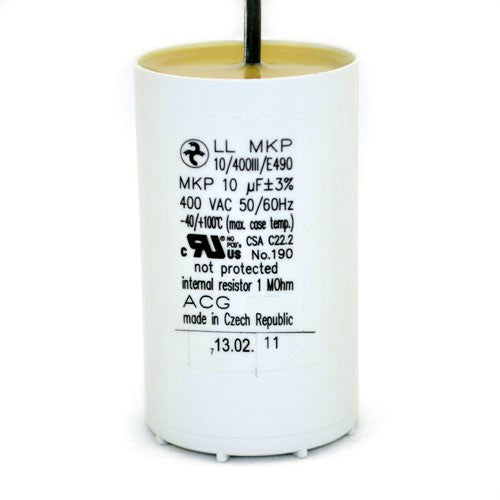 Venture ACG247 400 volt 24MFD Dry Film Capacitor w/ leads for 400/1000W MH