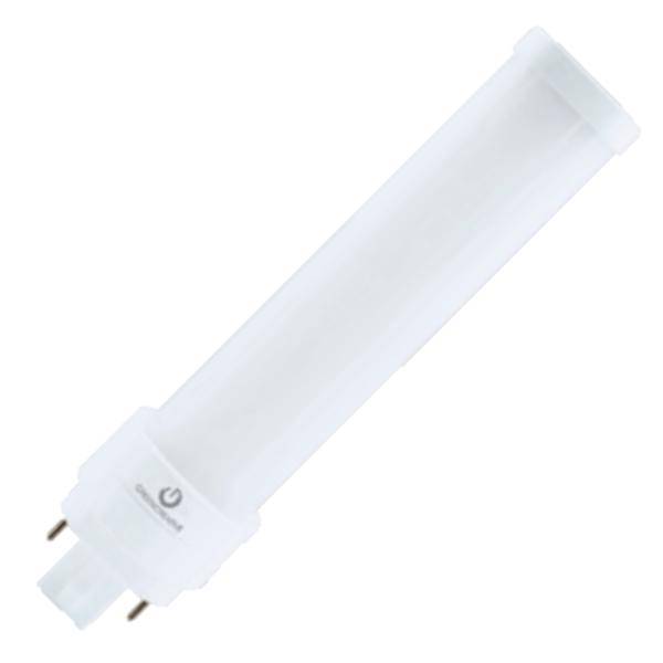 Green Creative 36643 5.5PLH/840/HYBM/R 5.5 watt PL Edge Series LED Horizontal Plug-and-Play Lamp to replace 13-18W CFL, 2/4-Pin compatible (G24q/G24d) base, 4000K, 560 lumens, 120-277 volt, Hybrid - Direct or Ballast Bypass, Non-Dimmable