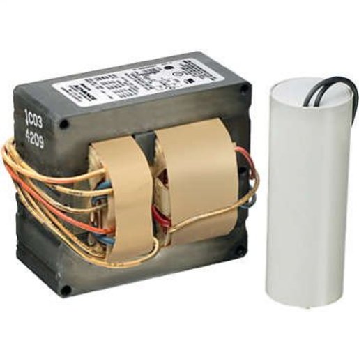 Advance 71A0790-510D 120-277 volt Core & Coil Quad-Tap Ballast w/ Welded Bracket & Dry Film Capacitor, operates 135/180W LPS ANSI: L74. *Discontinued*