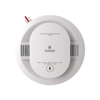 Kidde 900-CUAR Hardwired Smoke and Carbon Monoxide Alarm Interconnectable with AA Battery Backup