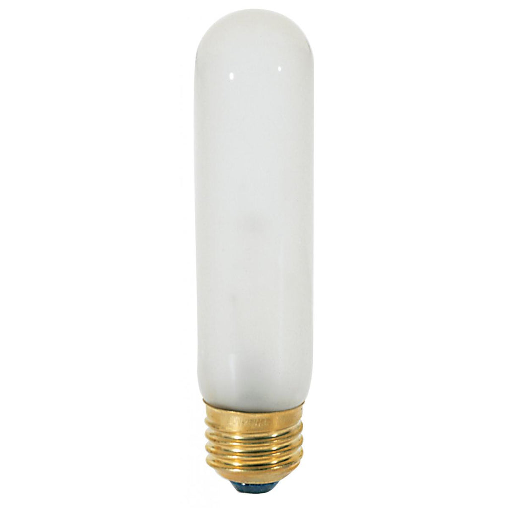 Satco S3253 40T10/F/120 40 watt T10 Frosted Tube Lamp, Medium (E26) base, 440 lumens, 1,000hr life, 120 volt