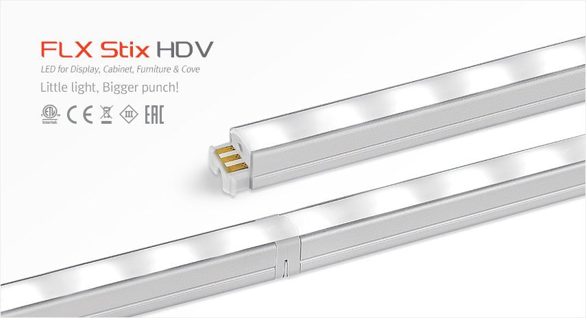 Feelux HDV6-35K-24V 5.8 watt LED 11" Undercabinet Linear Light Fixture - Lighting Supply Guy
