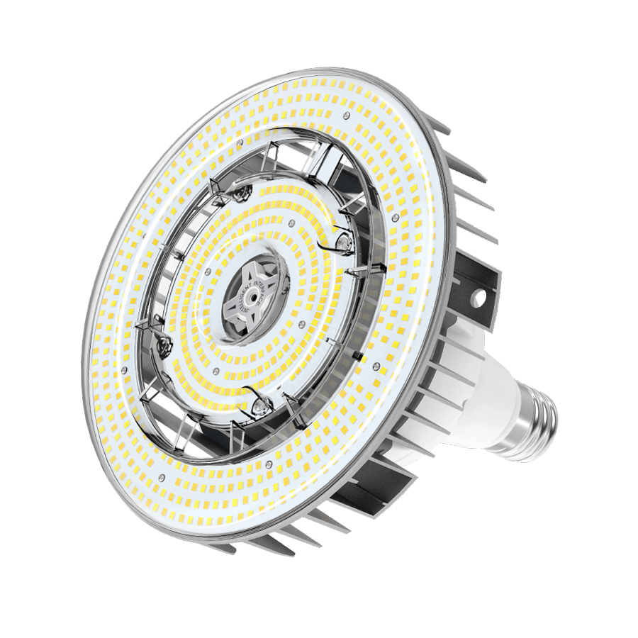 Rab HIDFA-115S-V-EX39-8CCT-BYP/5SP 60W/80W/115W Wattage Selectable LED High Bay Retrofit Lamp, Mogul (EX39) Base, 3000K/4000K/5000K Color Selectable, 16675 Max Lumens, 50,000hr life, 120-277 Volt, Non-Dimmable