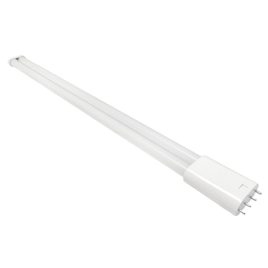 RAB PLL-13.5-840-DIR 14 watt LED 22" Twin Tube to replace 40W 2G11 lamp, 4-pin (2G11) base, 4000K, 2100 lumens, 50,000hr life, 120-277 volt, Dimmable, Ballast Compatible