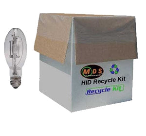 Lamp Recycling & Disposal Fee Per Case 20ST - HID & U-Bend Recycling Kit, Holds HID Lamps, or 20T12 or 29t8 U-Bends - 16'' x 16'' x 24''