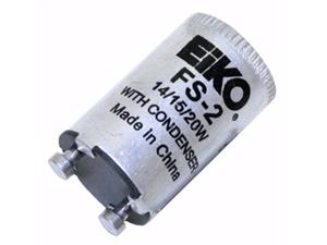 Eiko 49550 FS-2 14 watt, 15 watt, 20 watt Fluorescent Lamp Starter to replace FS-22, S2, H-2X, 120 volt