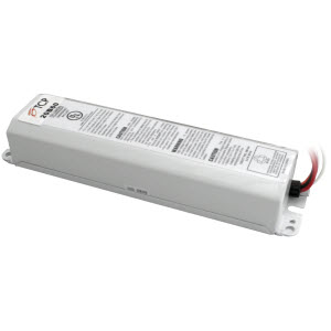 TCP 20B60 Emergency Ballast Backup 700 Lumens, 120/277VAC 60Hz, Operates two 17W-40W, one 17W-110W T8 through T12, two 13W-39W, one 13W-42W 4-pin compact or one 18W-50W 4-pin long compact fluorescent lamps - Lighting Supply Guy