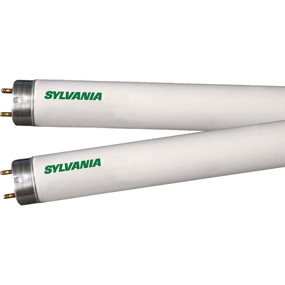 Sylvania 22144 FO40/830/ECO 40 watt T8 Linear Fluorescent Lamp, 60" length, Medium Bi-Pin (G13) base, 3000K, 3650 lumens, 24,000hr life. Sold online in cases of 30