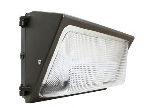 Westgate WML-50CW  50 watt LED Non-Cutoff Wallpack Fixture to replace 100W-200W MH, 13.25" x 9.5" x 7.5", 5000K, 5400 lumens, 70,000hr life, 120-277 volt, Dark Bronze. *Discontinued*