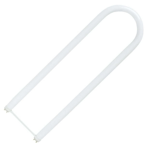 GE 28152 F32T8/SP41/U6/ECO 32 watt T8 U-Bend Fluorescent Lamp, 22.5" length, Medium Bi-Pin (G13) base, 4100K, 2700 lumens, 20,000hr life