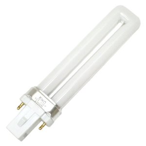 Eiko 49208 DT7/35 7 watt Single-Tube Compact Fluorescent Lamp, 2-Pin (G23) base, 3500K, 400 lumens, 10,000hr life. *Discontinued*