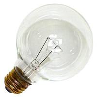 Westinghouse 04220  60G25/VR/CL/130V Clear 60 watt G25 Globe Lamp, Medium (E26) base, 550 lumens, 3,500hr life, 130 volt, Vibration Resistant. *Discontinued*