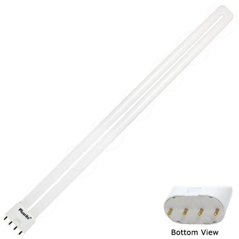 Plusrite 4302 FTL40W/2G11/841 40 watt Single-Tube Long Compact Fluorescent Lamp, 4-Pin (2G11) base, 4100K, 3150 lumens, 20,000hr life