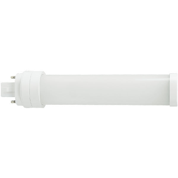 Green Creative 28357  9.5PLH/840/BYP 9.5 watt LED Horizontal, Ballast-Bypass Lamp to replace 26W CFL, 4-Pin (G24d, GX24d, G24q, GX24q) base,  110° beam angle, 4000K, 920 lumens, 50,000hr life, 120-277 volt, Non-Dimmable. *Discontinued*