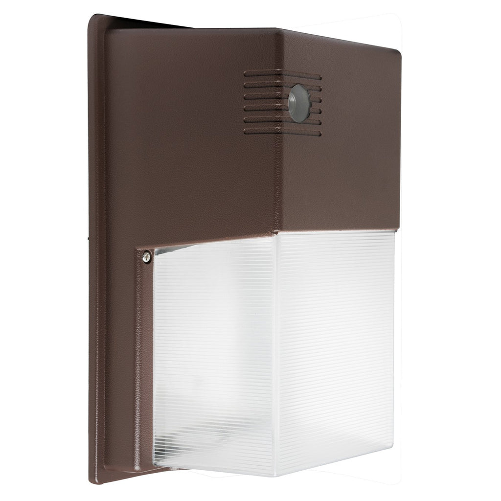 Westgate LSW-30CW-PC 30 watt LED Non-Cutoff Tall Wallpack Fixture, 5000K, 2900 lumens, 70,000hr life,120-277 volt, Bronze Finish, Photocell. *Discontinued*