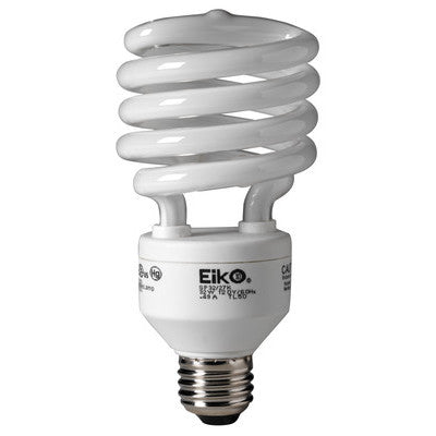 Eiko 05416 SP32/27K 32 watt Self-Ballasted Spiral Compact Fluorescent Lamp, Medium (E26) base, 2700K, 2000 lumens, 10,000hr life, 120 volt, Non-dimmable. *Discontinued*