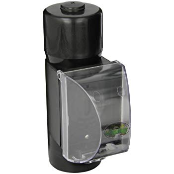 Rab TACB  Clear PVC Bubble Cover w/ Lockable Latch and Cap, 6-7/8" x 8-3/8" tall, Black Finish