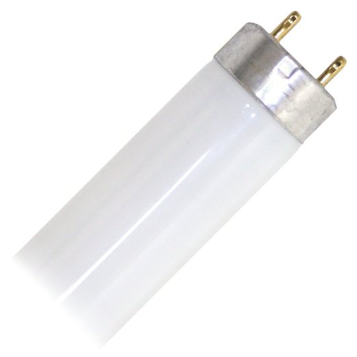 Eiko 49575 F17T8/830 17 watt T8 Linear Fluorescent Lamp, 24in. length, Medium Bi-Pin (G13) base, 3000K, 1400 lumens, 20,000hr life