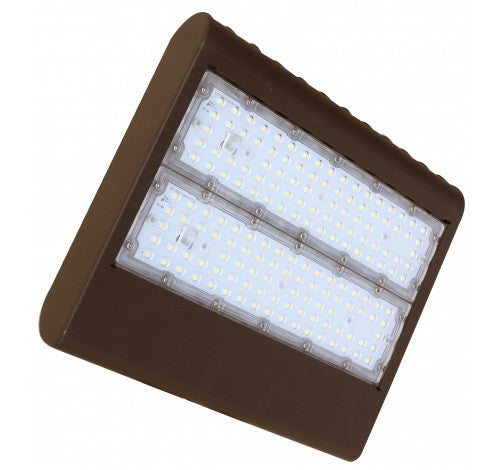 Westgate LF3-HL-80W-50K 80 watt LED Floodlight Fixture, No Mounting (Order Separately), 5000K, 10400 lumens, 70,000hr life, 120-277 volt, 0-10V Dimming, Dark Bronze Finish. *Discontinued*