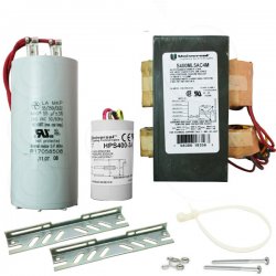 Universal S400ML5AC4M 120-480 volt Magnetic Core & Coil CWA 5-Tap Ballast, operates 400W HPS. *Discontinued*