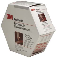 3M 7000051895 Cable Tie: 15" Long, Clear, Polyethylene, Reusable - Lighting Supply Guy