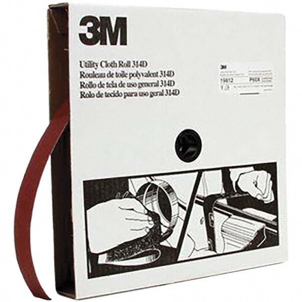 3M 7000118532 1 - 1/2" x 50 Yd 60 Grit Aluminum Oxide Shop Roll - Lighting Supply Guy