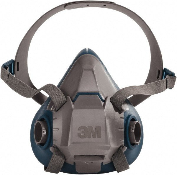 3M 7000128236 Half Facepiece Respirator: Silicone, Bayonet, Small - Lighting Supply Guy