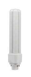 Sylvania 41715 LED9.5PBG24QODIM827SUB 9.5 Watt 4-Pin (G24Q/GX24Q) Base, 2,700K -Warm White, 1150 Lumens, 80 CRI, Omnidirectional, Type A -Ballast Compatible, SubstiTUBE - DULUX - 0-10V Dimmable, MOL 6.87"