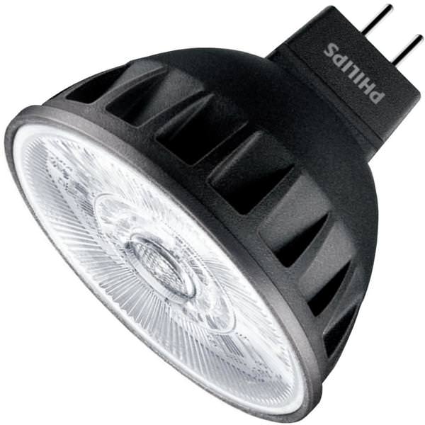 Philips 573584 7.8MR16/PER/930/S10/Dim/EC/12V 10/1FB LED Reflector Flood Retrofit, 7.8W, 12V, MR16, Bi-Pin (GU5.3) base, 3000K, Natural White, Dimmable