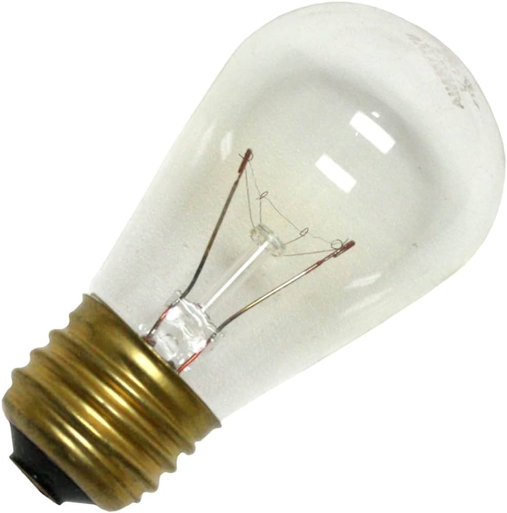 Sylvania 17450 11S14/CL Clear 11 watt S14 Sign Lamp, Medium (E26) base, 72 lumens, 3,000hr life, 130 volt