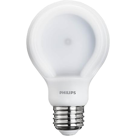 Philips 433672  8A19/SLIM//2700/DIM 8 watt A19 LED SlimStyle Household Lamp, Medium (E26) base, 2700K, 450 lumens, 25,000hr life, 120 volt. *Discontinued*