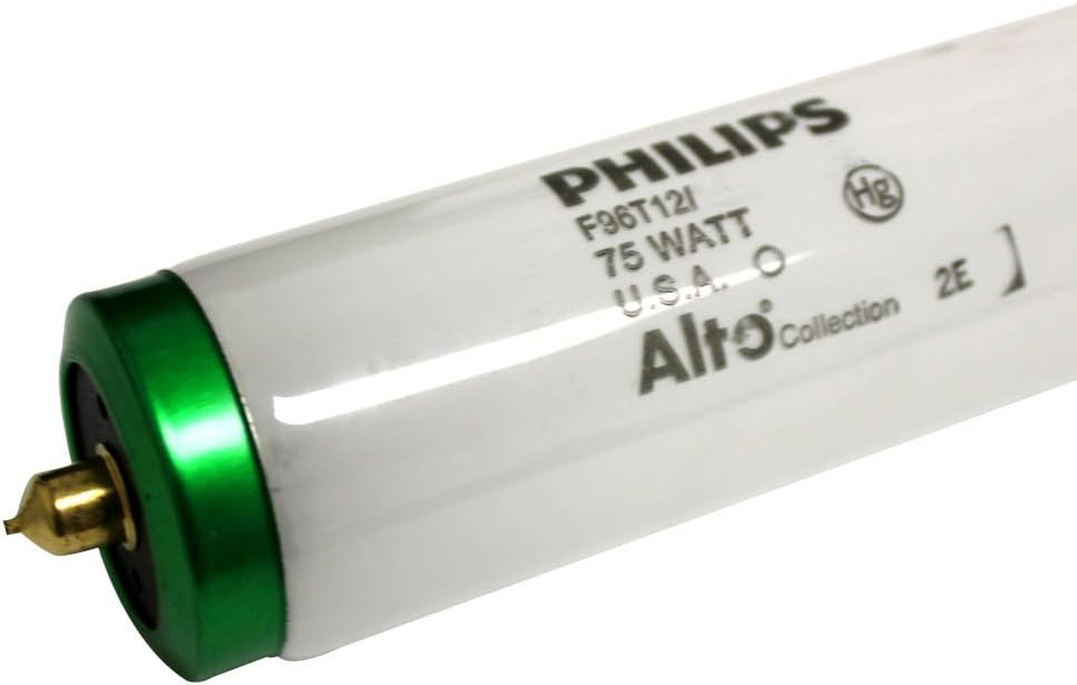 Philips 423871 F96T12/C50/SUPREME/ALTO Lamp 75 watt T12 Linear Fluorescent Lamp, 96" length, Single Pin (Fa8) base, 5000K, 5000 lumens, 12,000hr life. . Sold online in cases of 15