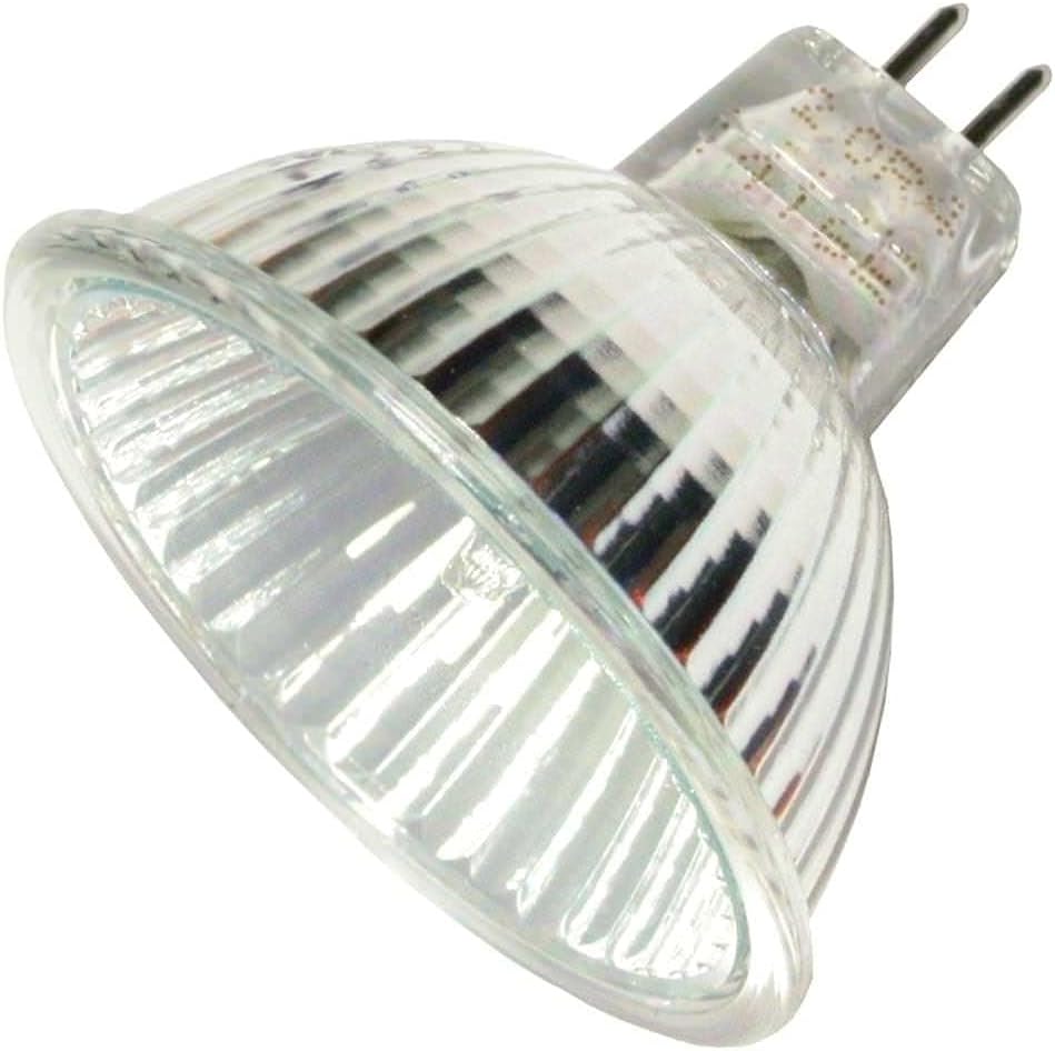 TCP 16282 44113725G Q37MR16/IR/FL25/C 37 watt MR16 Halogen Reflector Lamp, Bi-Pin (GU5.3) base, 25° beam angle, 5,000hr life, 12 volt