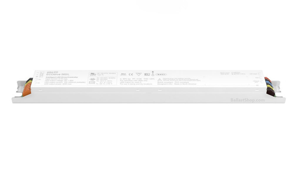 eLDOLED 566/L 50 Watt Constant Current Programmable LED Driver, Linear-Case Terminal-Connection Auxiliary