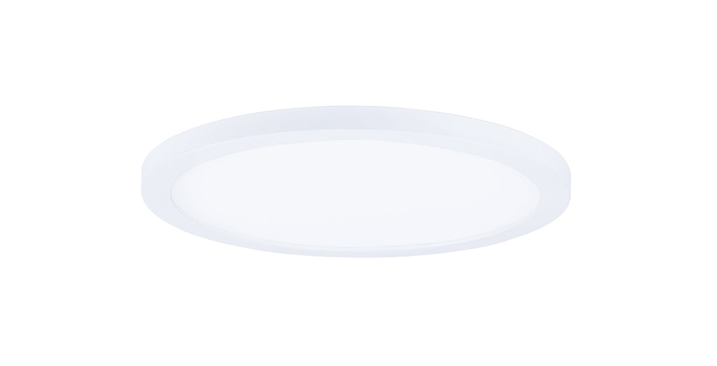 Maxim 58713WTWT 15 Watt Wafer 7" LED Surface Mount 3000K 0-10V Dimming, White Finish, 120-277V