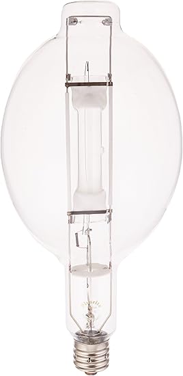 Plusrite 1029 MH1000/BT56/U/4K 1000 watt BT56 Probe Start Metal Halide Lamp, Mogul (E39) base, 110000 lumens, 15,000hr life