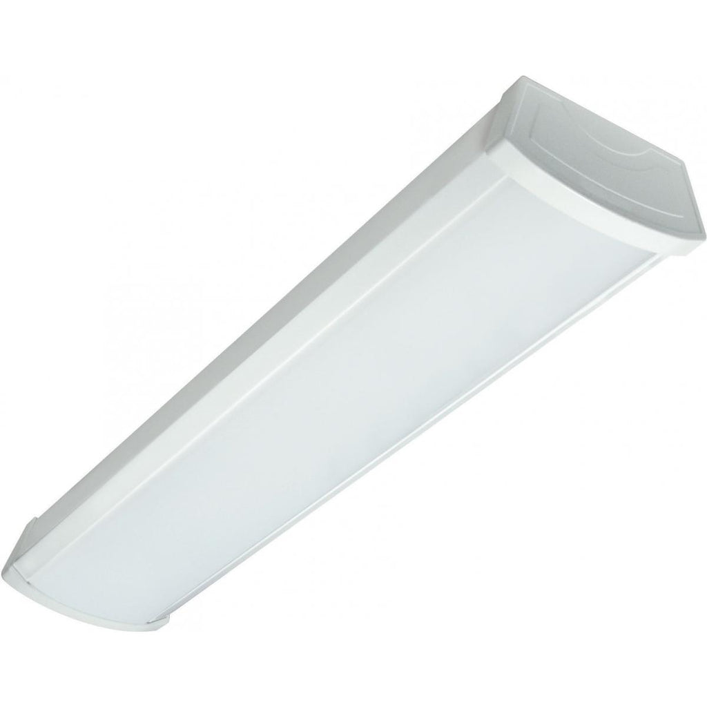 Nuvo 65-1083 2 Foot , 20 Watt, 3000K, 120-277V, 50,000hr Rated Life White LED Ceiling Wrap Fixture Non Dimming