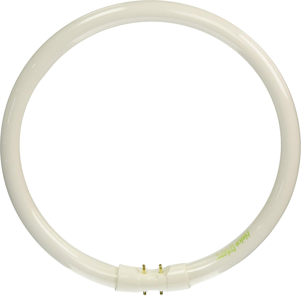 Halco 109080 FC22T5/835 22 watt T5 Circline Fluorescent Lamp, 9" length, 4-Pin (2GX13) base, 3500K, 1900  lumens, 12,000hr life, Dimming *Discontinued*