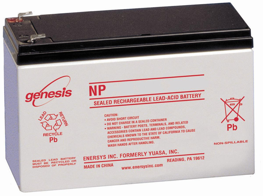 Yuasa NP7-12 Sealed Lead Acid Battery, 12 volt