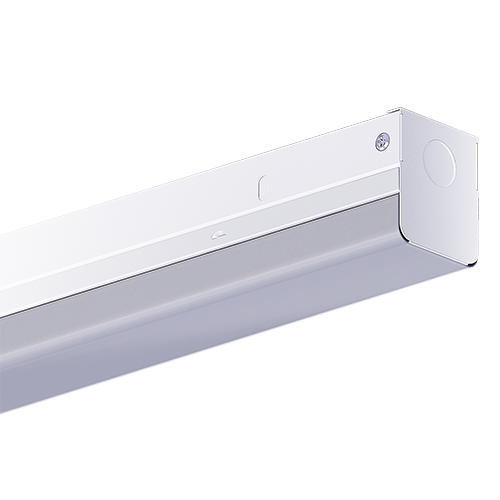 Elite 8-OC4-LED-8000L-DIM10-MVOLT-30K-85 49.5 watt LED 8' Architectural Linear Light Fixture, 3000K, 8000 lumens, 100,000hr life, 120-277 volt, 0-10V Dimming, White Finish