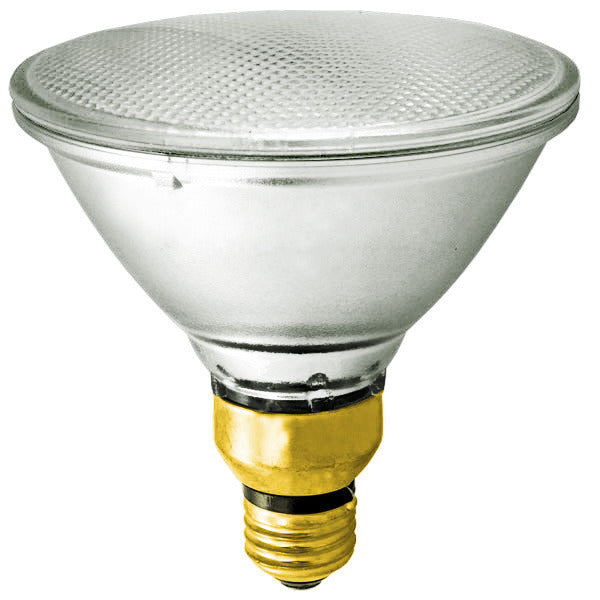 Plusrite 3509 38PAR38/ECO/FL/120V 38 watt PAR38 Halogen Flood Lamp to replace 45PAR38, Medium (E26) base, 36º beam angle, 520 lumens, 1,500hr life, 120 volt. *Discontinued*