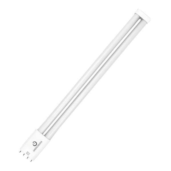 Green Creative 98489 14.5PLL/840/GL/DIR 14.5 watt PLL LED Long Plug-and-Play Tube Lamp to replace  36W CFL, 4-Pin (2G11) base, 4000K, 2000 lumens,  Ballast Compatible