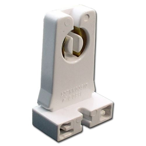 H&M LH0294 Unshunted Slide-On Medium Bi-Pin (G13) base T8/T12 Socket, 2.04" tall