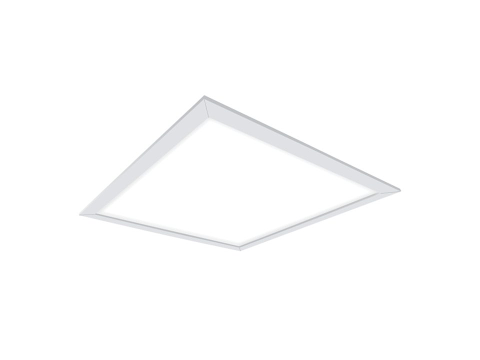 Metalux 24CGT5535/ EBPLED14W 2x4 LED Backlit Panel with EM Ballast Installed, 3500K, 5139 lumens, 60,000hr life, 120-277 volt, White Finish, 0-10v Dimming, 5 Year Warranty