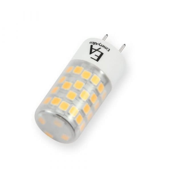 Emery Allen EA-G8-4.5W-001-279F-D 4.5w LED G8 Bi-Pin Bulb, Bi-Pin (G8) Base, 2700K, 450 lumens, 25,000hr life, 120 volt, T24/JA8 Rated, Dimmable