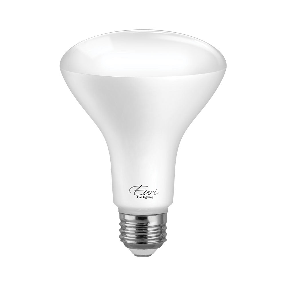 Euri EB30-9W5020cec 9 watt BR30 LED Reflector Bulb, Medium (E26) Base, 2700K, 810 lumens, 25,000hr life, 120 Volt, Dimming