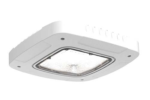 Utopia LCT-2G-150LED-50K-UNV-WH 150 watt LED Gas Station Canopy Light Fixture, 5000K, 19500 lumens, 50,000hr life, 120-277 Volt, Dimming, White Finish